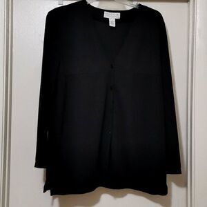 Black Maggie Menauchton Blouse.